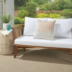 Mina Victory Textured Gradual Dots Outdoor Throw Pillow -Mina Comfort Outlet Store GUEST 09132de0 100c 4e20 acc8 9f6cdb360c97