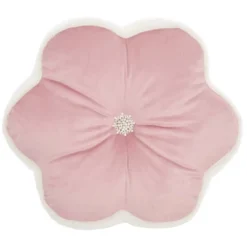 17" Sofia Flower Throw Pillow - Mina Victory -Mina Comfort Outlet Store GUEST 091df2bd a4fe 48c7 af62 a8d3491fa54e
