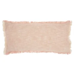 14"x30" Life Styles Woven Fringe Lumbar Throw Pillow - Mina Victory -Mina Comfort Outlet Store GUEST 136a852e c5e5 48a0 86f5 9a3defee6437