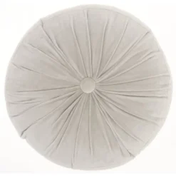 16" Ruched Velvet Round Throw Pillow - Mina Victory -Mina Comfort Outlet Store GUEST 1936d05d a783 4ed8 a26b b527c5fc145d