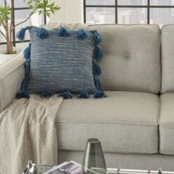 Life Styles Woven With Tassels Throw Pillow - Mina Victory -Mina Comfort Outlet Store GUEST 1a75a778 c7cb 4974 a8b7 0b5ee0db69e4