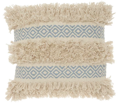 Mina Victory Life Styles Diamond Stripe Texture Throw Pillow 6 Mina Victory Life Styles Diamond Stripe Texture Throw Pillow - Image 6