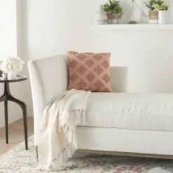 18"x18" Life Styles Woven Diamonds Square Throw Pillow - Mina Victory -Mina Comfort Outlet Store GUEST 288f5a92 3290 4f88 9533 9e76a4bec957