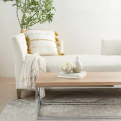 Oversize Life Styles Braided Striped Throw Pillow With Tassels - Mina Victory -Mina Comfort Outlet Store GUEST 38a9ab2d cbcc 456b ac35 4192b714a1f5