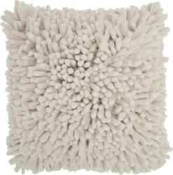 Mina Victory Sofia Velvet Chunky Sponge Finger Indoor Throw Pillow -Mina Comfort Outlet Store GUEST 391fbfc5 a39f 41fa a556 e6909ea71395