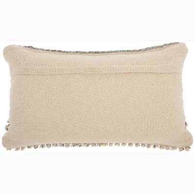 Texture Gradient Lumbar Throw Pillow - Mina Victory 2 Texture Gradient Lumbar Throw Pillow - Mina Victory - Image 2