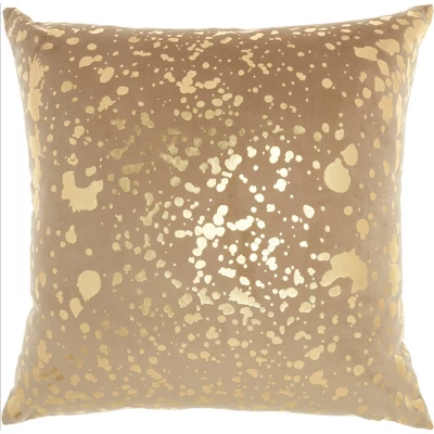 18"x18" Luminescence Metallic Splash Square Throw Pillow - Nourison 5 18"x18" Luminescence Metallic Splash Square Throw Pillow - Nourison - Image 5