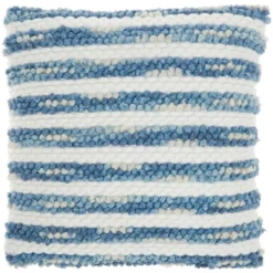 20"x20" Oversize Life Styles Ombre Woven Striped Square Throw Pillow - Mina Victory -Mina Comfort Outlet Store GUEST 412a8833 bc25 4dd1 8f12 f6d4d14ba08c