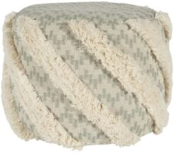 Mina Victory Life Styles Trendy Woven Indoor Pouf -Mina Comfort Outlet Store GUEST 426b7cb6 57e9 4c54 843a 869005a83f50