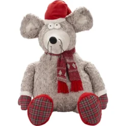 Mina Victory Plush Lines Xmas Animals 22" X 26" Indoor Holiday Christmas Animal -Mina Comfort Outlet Store GUEST 44336dd9 d0a0 4387 9bd8 da08e2ee0ef8