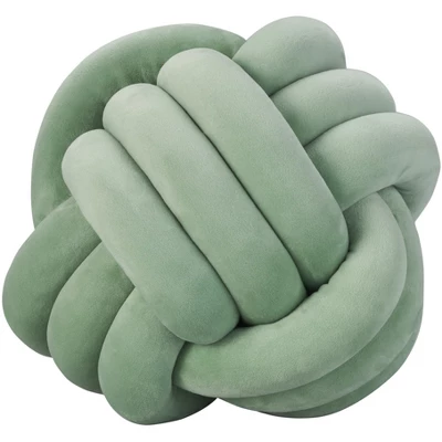 Mina Victory Sofia Infinite Knot Ball 13" X 13" Round Indoor Throw Pillow 7 Mina Victory Sofia Infinite Knot Ball 13" X 13" Round Indoor Throw Pillow - Image 7