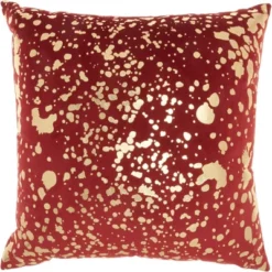 18"x18" Luminescence Metallic Splash Square Throw Pillow - Nourison 11 18"x18" Luminescence Metallic Splash Square Throw Pillow - Nourison -Mina Comfort Outlet Store GUEST 454b06c0 43b2 48d4 badc 0495828eb539