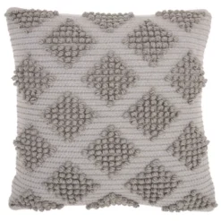 18"x18" Life Styles Woven Diamonds Square Throw Pillow - Mina Victory -Mina Comfort Outlet Store GUEST 49c85687 4ff5 4334 a099 40cd9f038d45