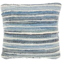 Life Styles Woven Throw Pillow Denim - Mina Victory -Mina Comfort Outlet Store GUEST 4d40a365 5e7d 4c28 b940 514594efe209