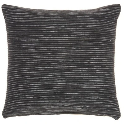 18"x18" Life Styles Textured Lines Square Throw Pillow - Mina Victory 5 18"x18" Life Styles Textured Lines Square Throw Pillow - Mina Victory - Image 5
