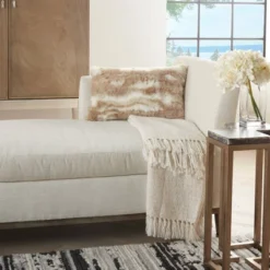 Faux Fur Angora Rabbit Throw Pillow - Mina Victory -Mina Comfort Outlet Store GUEST 4eea646d 6ab9 49d7 b8a3 b04403aba28f