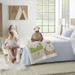 Mina Victory Plush Lines Monkey Plush Animal 23" X 24" Brown Indoor Stuffed Animal -Mina Comfort Outlet Store GUEST 50e32252 f1e0 4918 b89e 48dd43f0c2a1