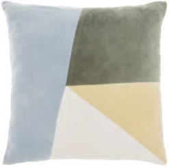 Mina Victory Life Styles Abstract Color Block Indoor Throw Pillow 18" X 18" -Mina Comfort Outlet Store GUEST 5c74faf7 ef8c 43ad b894 c56792fbd619