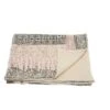 60"x50" Bohemian Embellished Stonewash Throw Blanket Natural - Mina Victory