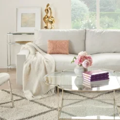 10"x14" Luminescence Beaded Lumbar Throw Pillow With Tassels - Mina Victory 10 10"x14" Luminescence Beaded Lumbar Throw Pillow With Tassels - Mina Victory -Mina Comfort Outlet Store GUEST 61d51f45 c5ec 409f bce9 17d5da4cb4ce