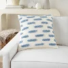 18"x18" Life Styles Lines Tufted Square Throw Pillow - Mina Victory