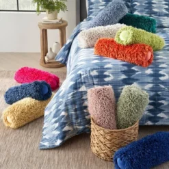 Shag Lush Yarn Throw Pillow - Mina Victory -Mina Comfort Outlet Store GUEST 6678306a 2b1a 4d83 a1c4 e7b7962ca2df