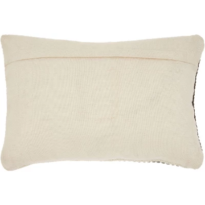 14"x20" Oversize Life Styles Woven Geometric Lumbar Throw Pillow - Mina Victory 2 14"x20" Oversize Life Styles Woven Geometric Lumbar Throw Pillow - Mina Victory - Image 2