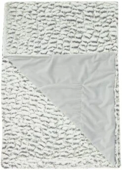 Mina Victory Fur HF007 Blue White 50" X 60"