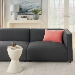 Solid Velvet Throw Pillow - Mina Victory -Mina Comfort Outlet Store GUEST 6dab78c5 4fe9 410f 9e24 443b5cf5b281