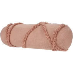 6"x20" Oversize Life Styles Distressed Diamond Cylinder Throw Pillow - Mina Victory -Mina Comfort Outlet Store GUEST 6fd93027 65c2 4eb3 9aa7 dd72b60bc806