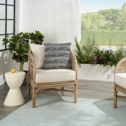 18"x18" Woven Striped And Dots Square Throw Pillow - Mina Victory 17 18"x18" Woven Striped And Dots Square Throw Pillow - Mina Victory -Mina Comfort Outlet Store GUEST 6fef7dec 02c7 48a5 bfe2 a4089902161b