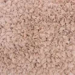 17"x17" Shag Chindi Short Cut Square Throw Pillow Blush - Mina Victory -Mina Comfort Outlet Store GUEST 7a8ed6d2 ed42 401b a112 723a3b90aa20