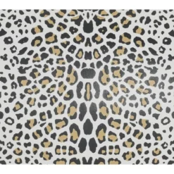 12"x21" Raised Print Leopard Outdoor Lumbar Throw Pillow White/Black - Mina Victory -Mina Comfort Outlet Store GUEST 7ad42899 52a9 4099 bdb9 7e91fc395510