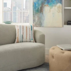 Life Styles Woven Patches Throw Pillow - Mina Victory -Mina Comfort Outlet Store GUEST 7c6fd217 5290 4e21 8b7c 0eb97b097b02