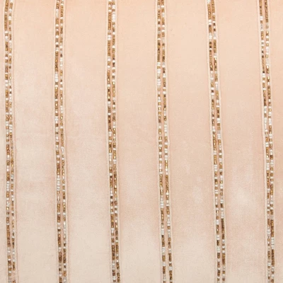 Sofia Beaded Striped Throw Pillow - Mina Victory 5 Sofia Beaded Striped Throw Pillow - Mina Victory - Image 5