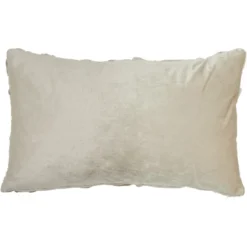 Mina Victory Life Styles Velvet Pleated Waves Throw Pillow