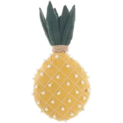 Plush Pineapple Throw Pillow Yellow - Mina Victory -Mina Comfort Outlet Store GUEST 84dcd4d1 626b 4786 a3b3 c1acaa2b0a12