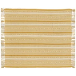 Mina Victory Life Styles Stonewash Braided 50"x60" Indoor Throw Blanket -Mina Comfort Outlet Store GUEST 865a358f 4288 4092 b4c6 0aae46fbfe61