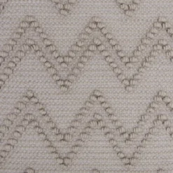 18"x18" Life Styles Chevron Loops Square Throw Pillow Light Gray - Mina Victory -Mina Comfort Outlet Store GUEST 89073960 1490 4e9a 91e8 6e8b6a3f521d