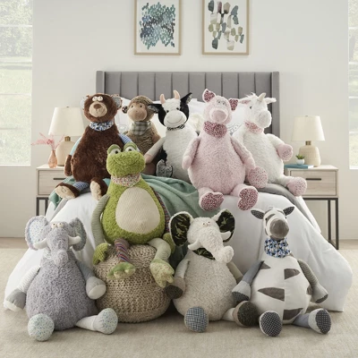Mina Victory Oversize Plush Lines 22"X26" Indoor Plush Animal 4 Mina Victory Oversize Plush Lines 22"X26" Indoor Plush Animal - Image 4