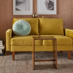 16" Ruched Velvet Round Throw Pillow - Mina Victory -Mina Comfort Outlet Store GUEST 8c0402d0 5956 4bde 8abf 0839e2ba863e