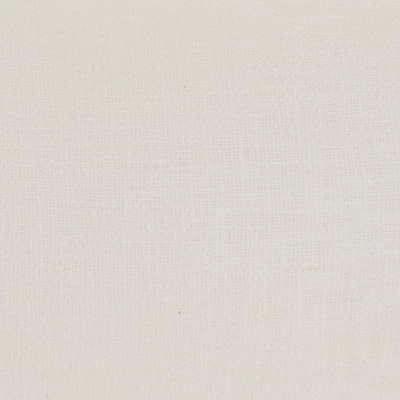 14"x24" Oversized Life Styles Solid Woven Cotton Lumbar Throw Pillow White - Mina Victory 1 14"x24" Oversized Life Styles Solid Woven Cotton Lumbar Throw Pillow White - Mina Victory