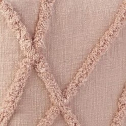 Mina Victory Life Styles Tufted Abstract Diamond 16X16X16 Indoor Pouf -Mina Comfort Outlet Store GUEST 93260bfb b1bf 44d0 a02c 557decb137de