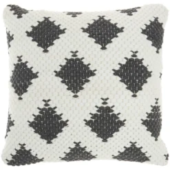 20"x20" Oversize Life Styles Woven Diamonds Square Throw Pillow - Mina Victory -Mina Comfort Outlet Store GUEST 937195db 68cd 4134 a601 ab2198d21c9b