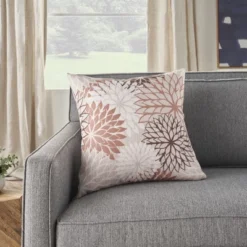 Mina Victory Aloha Floral Tropical Outdoor Throw Pillow -Mina Comfort Outlet Store GUEST 9740d836 fe39 4668 8eba 8c4c20753d79