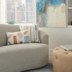 Life Styles Woven Patches Throw Pillow - Mina Victory -Mina Comfort Outlet Store GUEST 99b31f4a e4a1 455d 8f33 9803c2f61bb1