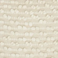 Mina Victory Life Styles Loop Stripe Center Natural Throw Pillow - Off-White 18"X18" 6 Mina Victory Life Styles Loop Stripe Center Natural Throw Pillow - Off-White 18"X18" -Mina Comfort Outlet Store GUEST 9b31fc5e f140 4394 a5d1 e0da790b1a61