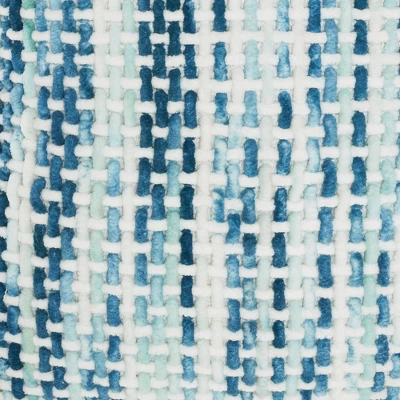 20"x20" Oversize Life Styles Spacedye Basketweave Square Throw Pillow - Mina Victory 5 20"x20" Oversize Life Styles Spacedye Basketweave Square Throw Pillow - Mina Victory - Image 5