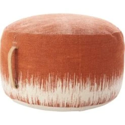 Mina Victory Life Styles Stonewash 20" X 20" X 12" Indoor Drum Pouf With Handle 18 Mina Victory Life Styles Stonewash 20" X 20" X 12" Indoor Drum Pouf With Handle -Mina Comfort Outlet Store GUEST 9bba8341 8879 4512 b070 77ff59f4dc69
