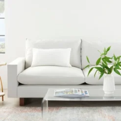 14"x24" Oversized Life Styles Solid Woven Cotton Lumbar Throw Pillow White - Mina Victory 6 14"x24" Oversized Life Styles Solid Woven Cotton Lumbar Throw Pillow White - Mina Victory -Mina Comfort Outlet Store GUEST 9e56fba3 63a0 4d5a a3d2 7f3324308dd6